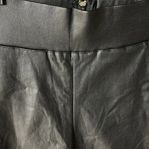 Hello Molly faux leather skinny pants 2 black - Picture 2 of 5